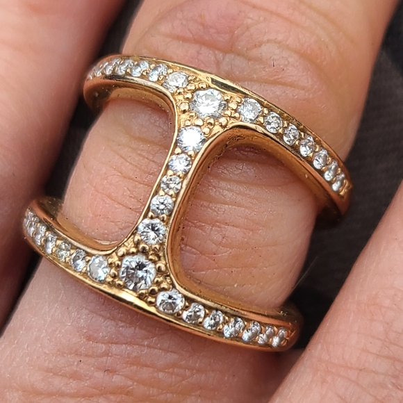 Hoorsenbuhs Dame Phantom Ring 18K yellow gold - Picture 3 of 7